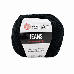 Пряжа YarnArt 'Jeans' 50гр 160м (55% хлопок, 45% полиакрил)