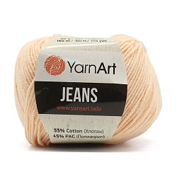 Пряжа YarnArt 'Jeans' 50гр 160м (55% хлопок, 45% полиакрил)