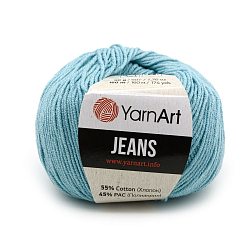 Пряжа YarnArt 'Jeans' 50гр 160м (55% хлопок, 45% полиакрил)