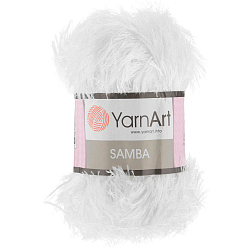 Пряжа YarnArt 'Samba' травка 100гр 150м (100% полиэстер)