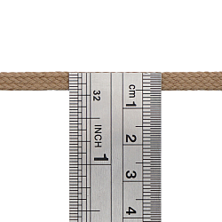 С34 Шнур обувной плетеный 6мм +/-1 мм*100м (Мн.)