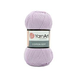 Пряжа YarnArt 'Cotton soft' 100гр 600м (55% хлопок, 45% акрил)