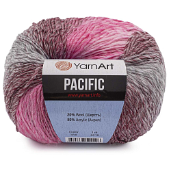 Пряжа YarnArt 'Pacific' 50гр 200м (20% шерсть, 80% акрил)