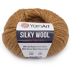 Пряжа YarnArt 'Silky Wool' 25гр 190м (35% шелковая вискоза, 65% шерсть мериноса)