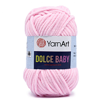 Пряжа YarnArt 'Dolce Baby' 50гр 85м (100% микрополиэстер) (750 розовый)