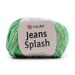 Пряжа YarnArt 'Jeans Splash' 50гр 160м (55% хлопок, 45% акрил)