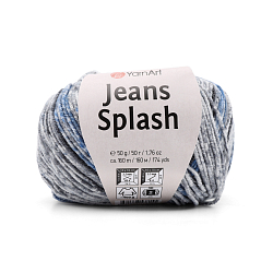 Пряжа YarnArt 'Jeans Splash' 50гр 160м (55% хлопок, 45% акрил)