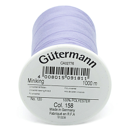 13 Нить Miniking 120/1000 м оверлочная, 100% полиэстер Gutermann 715263