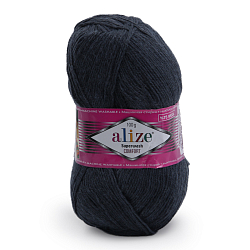 Пряжа ALIZE 'Superwash Comfort Socks' 100гр. 420м. (75% SW шерсть, 25% полиамид)