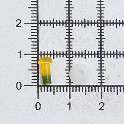 Глазки пластиковые с фиксатором 5мм, 24шт/упак