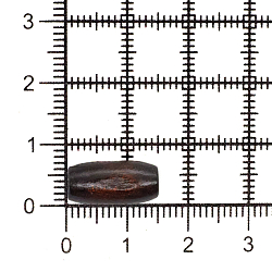 WDB0433 Бусины деревянные, коричневые, овальные, 15*7мм, 21гр, 70шт/упак, Astra&Craft