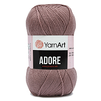 Пряжа YarnArt 'Adore' 100гр 280м (100% акрил с эффектом анти-пиллинга) (344 пыльная роза)