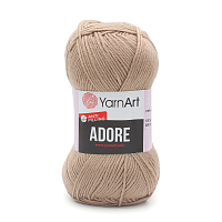 Пряжа YarnArt 'Adore' 100гр 280м (100% акрил с эффектом анти-пиллинга) (368 дымчатый)