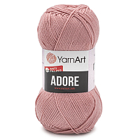 Пряжа YarnArt 'Adore' 100гр 280м (100% акрил с эффектом анти-пиллинга) (365 розовый)