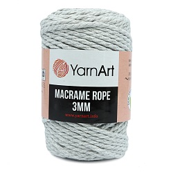 Пряжа YarnArt 'Macrame Rope 3мм' 250гр 63м (60% хлопок, 40% вискоза и полиэстер)