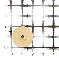 Диск из фанеры 20мм (толщ.3,0мм), (уп.10шт)