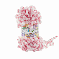 Пряжа Alize 'Puffy Color' 100г 9м (100% микрополиэстер)