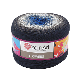 Пряжа YarnArt 'Flowers' 250гр 1000м (55% хлопок, 45% полиакрил)