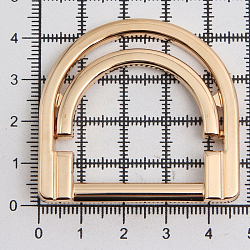MB 158 Пряжка (Полукольцо двойное) 30мм металл