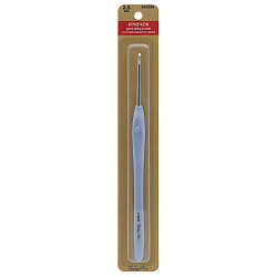 953250 Крючок для вязания d 2,5мм с резиновой ручкой с выемкой для пальца, 16см, Hobby&Pro