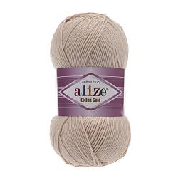 Пряжа ALIZE 'Cotton gold' 100гр. 330м. (55% хлопок, 45% акрил) ТУ