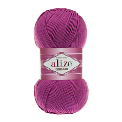 Пряжа ALIZE 'Cotton gold' 100гр. 330м. (55% хлопок, 45% акрил) ТУ