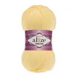 Пряжа ALIZE 'Cotton gold' 100гр. 330м. (55% хлопок, 45% акрил) ТУ