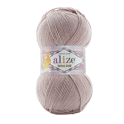 Пряжа ALIZE 'Cotton gold' 100гр. 330м. (55% хлопок, 45% акрил) ТУ