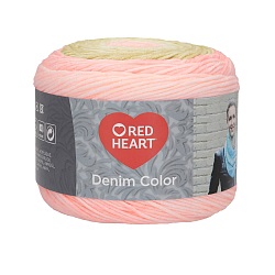 Пряжа Red Heart 'Denim color' 150гр 340м (100% акрил) (00006 цинния)