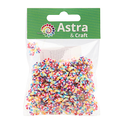 Бусины плоские из полимерной глины 6мм 20г, Astra&Craft