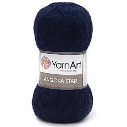 Пряжа YarnArt 'Angora Star' 100гр 500м (20% тонкая шерсть, 80% акрил)