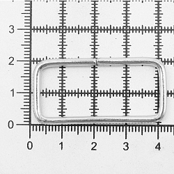 Р-03-33 Рамка 36мм (41*20мм, d-2,5мм) металл, никель