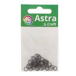 4AR241/242/243 Кольцо соединительное 0,9*6мм, 50шт/упак, Astra&Craft