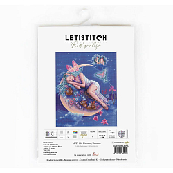 Leti995 Набор для вышивания LetiStitch 'Вечерние сны' 38x31см