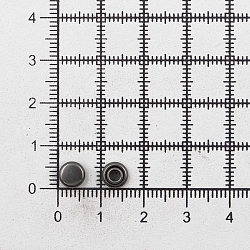 4069 Хольнитен джинсовый d-6мм цв.металл (без гвоздя), черный никель BIG