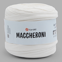 Пряжа YarnАrt 'Maccheroni' 600гр +/-100 (90% восстановленный хлопок, 10% полиэстер) (3 молочный)